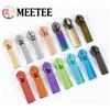 Meetee 5/10/20 pezzi 3 # 5 # Cursori per cerniera da cucito per cerniere in nylon Borsa a nastro Zippe Teste per tirare Kit di riparazione tascabili Accessori di ricambio fai-da-te