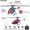 skymaker Elicotteri RC WLtoys K200 K127 2.4Ghz 4CH con giroscopio a 6 assi, altezza fissa, elica a singola pala, mini giocattoli RC per bambini, regalo.