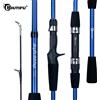 BIUTIFU Baitcasting Spinning Mini canna da pesca 4/5 Sezione 1.8/2.1mTravel Casting in carbonio Peso 5-20g Canna da richiamo ultraleggera veloce