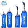 AONIJIE 250ML 600ML Bottiglia d'acqua pieghevole in silicone morbido per sport all'aria aperta Viaggiare Corsa Bollitore Borsa per idratazione Gilet