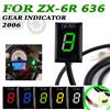 S2R Per Kawasaki ZX-6R 636 ZX6R ZX6R 2006 EFI ZX10r ZX 10r 2009 Accessori Moto LED 1-6 Indicatore di Marcia Gear Display Meter