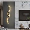 DARHYN Lampada da parete moderna a LED Lampada da parete minimalista a LED da comodino per camera da letto Lampada da parete a striscia lunga Soggiorno Apparecchio di illuminazione per interni domestici