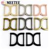 Meetee 5/10/20/30 Pz 25mm Borsa In Metallo Cinghia Anello Fibbie Guinzaglio Del Cane Borsa Regolatore Ganci Cintura Indumento Catenacci Accessori Hardware FAI DA TE