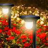 newstyle Luci solari Lampada da parete ad energia solare da giardino esterno Sensore di movimento impermeabile Luce da percorso Paesaggio Percorso Cortile Cortile Prato