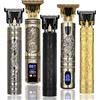 OHS Vendita calda Vintage T9 Elettrico Cordless Macchina per tagliare i capelli Professionale Barbiere Trimmer per uomo Clipper Rasoio Barba Accendino