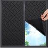 BUNPIG Total Blackout Window Film 100% Light Sun Blocking Covering oscuramento Privacy Heat Control Static Cling rimovibile senza colla Anti