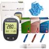 komwell Misuratore medico multifunzione 3 in1 Kit per test di colesterolo, acido urico e glicemia per diabete e gotta con 60 strisce reattive lancette