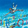 CONUSEA Nuoto estivo Giocattoli subacquei Set Piscina Anello da nuoto Sport acquatici Gioco Gioco Bastone da immersione Accessori subacquei Giocattoli da afferrare per bambini
