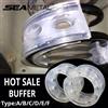SEAMETAL 2 pezzi ammortizzatore per auto paraurti a molla automatico bobina in uretano tamponi per auto tampone in gomma per auto cuscino tampone a molla