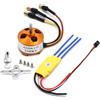 U-Angel-1988 XXD A2212 A2208 930KV 1000KV 1400KV 2200KV 2700KV Motore Brushless con Regolatore di Velocità Motore ESC Brushless 30A per RC FPV Drone