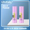 LiitoKala INR18650 35E Punta 3.7V 18650 3500mAh Batteria al litio ricaricabile 25A Scarica Utensili elettrici Torcia elettrica Batteria