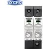 TOMZN DC SPD 2P 500V 600V 800V 1000V 20-40kA Su Guida Din Dispositivo di protezione per la protezione dell'energia esterna solare Protezione contro le sovratensioni PV