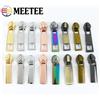 Meetee 10/20 pezzi 3 # 5 # Cursori per cerniere in nylon Vestiti Giacca Estrattore per cerniere Zaino Zip Kit di riparazione per testa Accessorio per cucire