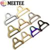 Meetee 5/10 pz 25-38mm anello di metallo fibbia borsa clip laterale regolatore chiusura borse cinghia gancio connettore ganci accessori hardware fai da te