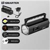 ESMARTER Impermeabile Dive Underwater LED torcia subacquea torce Built-in 5400ma batteria al litio luce campeggio torcia pesca