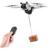 BRDRC Sistema Airdrop per DJI Mini 4K/Mini 3 Pro/Air 3/Mavic 3 Pro Drone Esca da pesca Anello nuziale Regalo Consegna vita Lanciatore di salvataggio