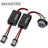 MAXGTRS 2x Resistori Canbus 1156 P21W PY21W T20 7440 7443 3157 per Luci LED di Direzione, Retromarcia, Freno e Fendinebbia, Decodificatore Senza Errori di Carico