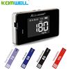 komwell Misuratore di colesterolo multifunzione 4 in1 Kit di strisce reattive per glicemia, acido uricico e emoglobina per dispositivo per diabete e gotta con lancette