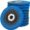 SI FANG Dischi lamellari piatti 100mm/115mm/125mm dischi abrasivi per smerigliatrici angolari utensili abrasivi