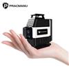 Pracmanu Mini 16 Linee Livello Laser 4D Autolivellante 360 Orizzontale e Verticale Croce Linea Verde Livello Laser con Telecomando