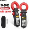 SNAKOLSK2060 Pinza Amperometrica Digitale Professionale per Test di Corrente di Dispersione 20mA~60A, Rilevamento di Corrente di Dispersione, Precisione 0.01A, Selezione Automatica del Range