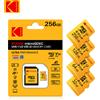 Kodak Scheda di memoria Micro SD KODAK da 256 GB Fino a 95 MB/s Classe 10 U3 UHS-I 32 GB 64 GB 128 GB Scheda TF 4K HD per adattatore lettore di schede USB MicroSD
