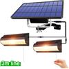 AMARYLLIS Luci solari Luce solare per capannone per interni ed esterni con interruttore a filo Lampada a sospensione solare per patio Portico Fienile Fattoria con linea