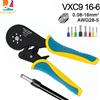 WOZOBUY Kit di strumenti per crimpare ghiere, kit pinza per crimpare ghiere per filo, crimpatrici esagonali (0,08-16 mm2/AWG28-5) per connettori puntali per cavi
