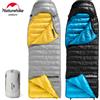 Naturehike CW400 Sacco a pelo invernale leggero 650FP Sacco a pelo in piuma d'anatra Sacco a pelo da campeggio ultraleggero impermeabile