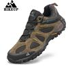 HIKEUP Nuove scarpe da trekking all'aperto da uomo antiscivolo resistenti all'usura traspiranti antispruzzo arrampicata uomo sneaker caccia scarpe da montagna