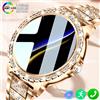 ChiBear AMOLED Screen Smart Watch frequenza cardiaca ossigeno nel sangue Fashion Ladies bracciale 2023 Bluetooth Call Smartwatch Womoen per Android IOS