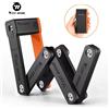 WEST BIKING Lucchetto per bicicletta pieghevole MTB Sicurezza stradale Antifurto Lucchetto per ciclismo Scooter Lucchetto per catena per bici elettrica Accessori per biciclette