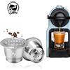 i Cafilas Filtro caffè riutilizzabile ICafilas per macchina Nespresso con capsula in acciaio inossidabile antimanomissione per Nospresso