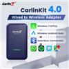 Carlinkit 4.0 CarPlay Wireless Android Auto 2 in 1 Adattatore per Vw Kia Audi Mercedes Nissan Toyota Skoda Mazda Havel WiFi BT