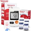 Sinocare GA 3 Kit per monitor della glicemia con strisce reattive Aghi per test del glucometro del diabete