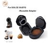 i Cafilas Icafilas adattatore riutilizzabile per Dolce Gusto per Piccolo XS Genio S Transform Holder convertitore fit Capsule Nespresso/polvere di caffè
