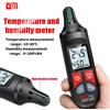 SNAKOL DY33 Misuratore digitale di umidità della temperatura Termometro Misurazione accurata Igrotermografo Tipo di maniglia Igrometro Modalità MAX/MIN