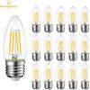 Genixgreen C35 E27 lampadario lampadina a candela bianco caldo 2700K 4W filamento Led Vintage dimmerabile 220V lampadina a sospensione retrò