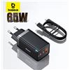 Baseus 65W GaN Charger Quick Charge 4.0 3.0 Type C PD caricatore USB portatile QC4.0 3.0 caricabatterie rapido per Laptop IPhone14 13