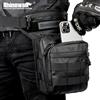 Rhinowalk Marsupio per motore 3L Marsupi per moto Borsa per gambe Cintura per coscia Hip Bum Borsa da viaggio per cellulare/telefono cellulare Borse per marsupio