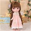 DBS ICY DBS Blyth Doll capelli viola pelle bianca capelli castani pelle naturale 1/6 BJD JOINT body Neo regalo di natale Anime