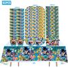 Bandai Dragon Ball Decorazioni per feste Forniture per compleanno per bambini Stoviglie Bicchieri di carta Piatto Tovaglia Baby Shower Palloncini foil Son Goku