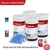 Sinocare Safe AQ Misuratore di glucossi nel sangue vocale Glucometro Kit per il diabete Tester di zucchero nel sangue Monitor di gluocsi nel sangue Strisce reattive Lancetta