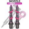 SenCiciMen Accessorio per arricciare l'asciugacapelli Ugello per arricciatura automatico da 40 mm per accessori per asciugacapelli Dyson Supersonic Pettine a cilindro per styler ad aria