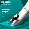 MR.GREEN Pinza per cuticole per unghie Forbici per manicure Pinzetta in acciaio inossidabile Clipper Rimozione della pelle morta Forbice Pusher Tool Trimmer