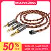CVJ VS400 Cavo di aggiornamento per auricolari cavo HiFi IEM a 4 conduttori 400 fili in rame OFC connettore modulare da 2,5 mm 3,5 mm 4,4mm alta qualità