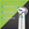 WJ Medical Manipolo Dentale LED ad Alta Velocità con Generatore Elettrico, Rotazione a Pulsante, Triplo Flusso d'Acqua, Rotore in Ceramica - Set Odontoiatrico