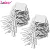 SUOLAER 100/50/20P Decine Elettrodi Pad EMS Stimolatore Muscolare Patch Riutilizzabile Sostituibile Tessuto Non Tessuto Autoadesivo Massaggiatore adesivi