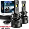 BEVINSEE H7 H4 H11 9005 HB3 9006 HB4 9012 HIR2 Lampadine LED per Fari Auto 28000LM 150W Super Luminose 6000K CANbus Turbo Luci Auto 12V