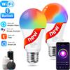 coolo E27 LED Smart Bulb Bluetooth 4.0 WiFi Tuya APP Control dimmerabile 15W RGB + CW + WW lampadina per la casa camera da letto Hotel Bar Party Decor